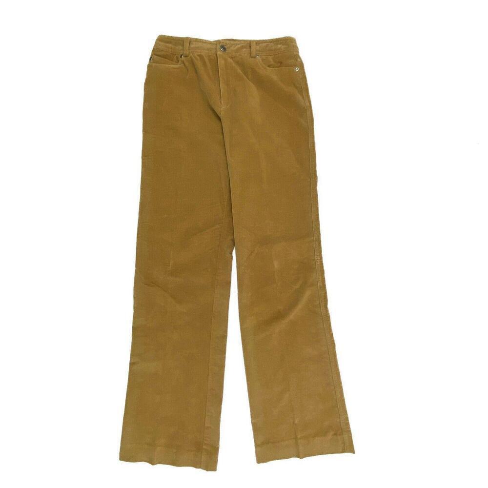Rafaella Bootcut Women's size 4 Brown Corduroy Pants